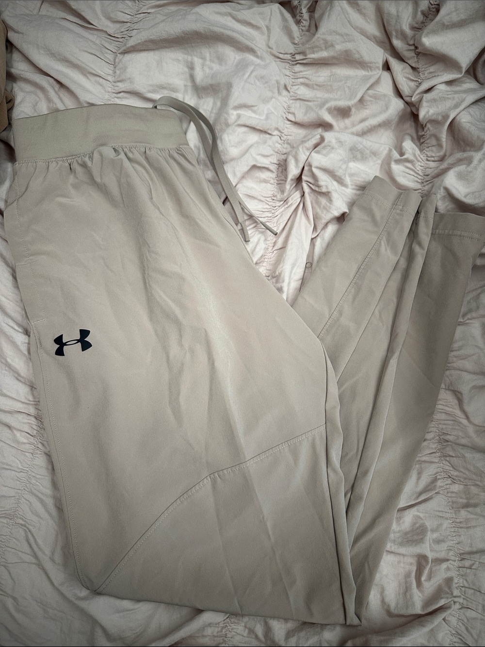 Under Armour Light Beige Performance Joggers